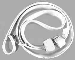 White Leather Sling